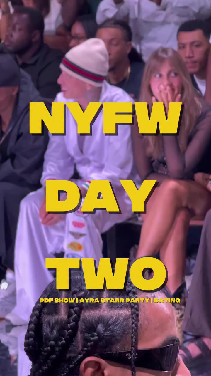 Rooftops, PDF show , Ayra Starr party… & @bumble date in between 👀…