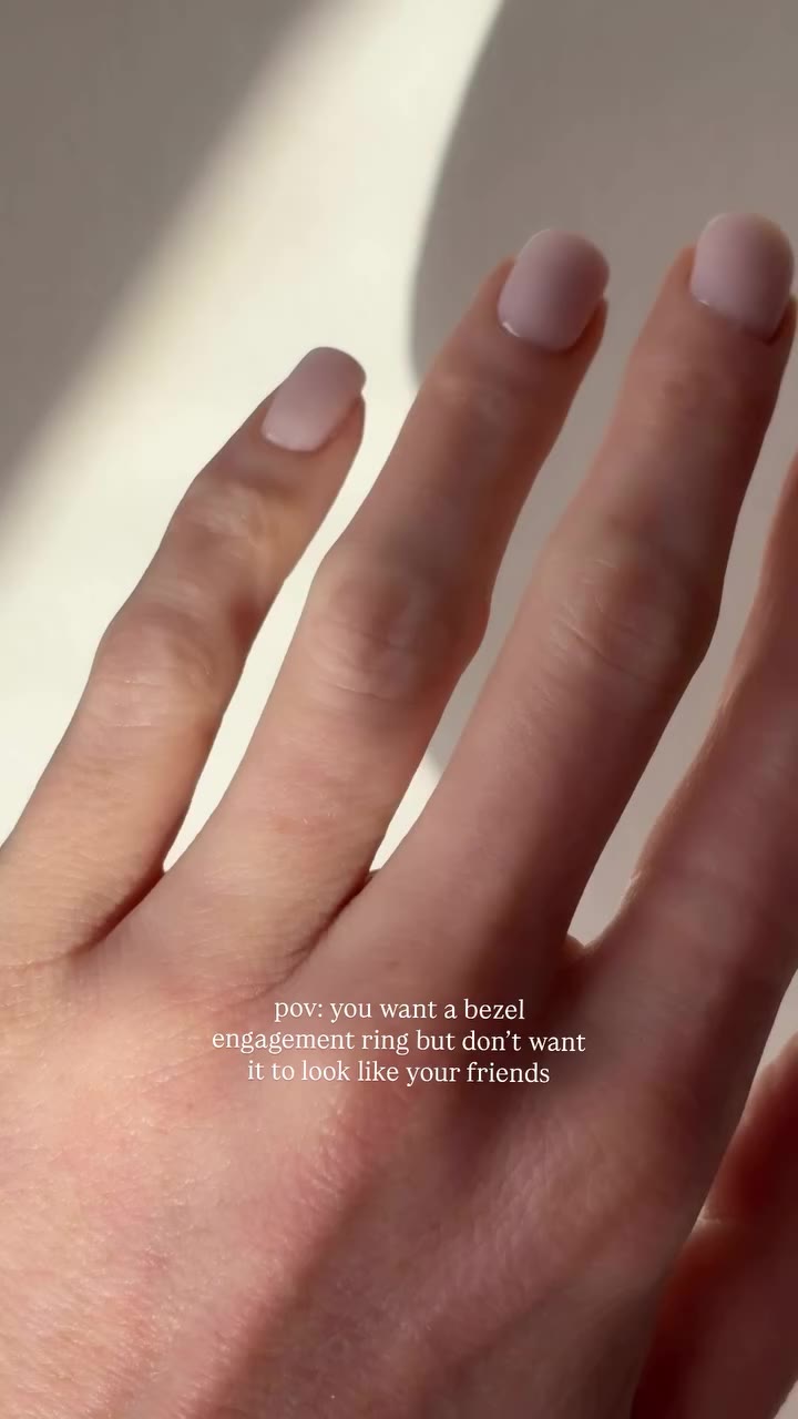Still not over this dreamy custom engagement ring. Our client loved our…