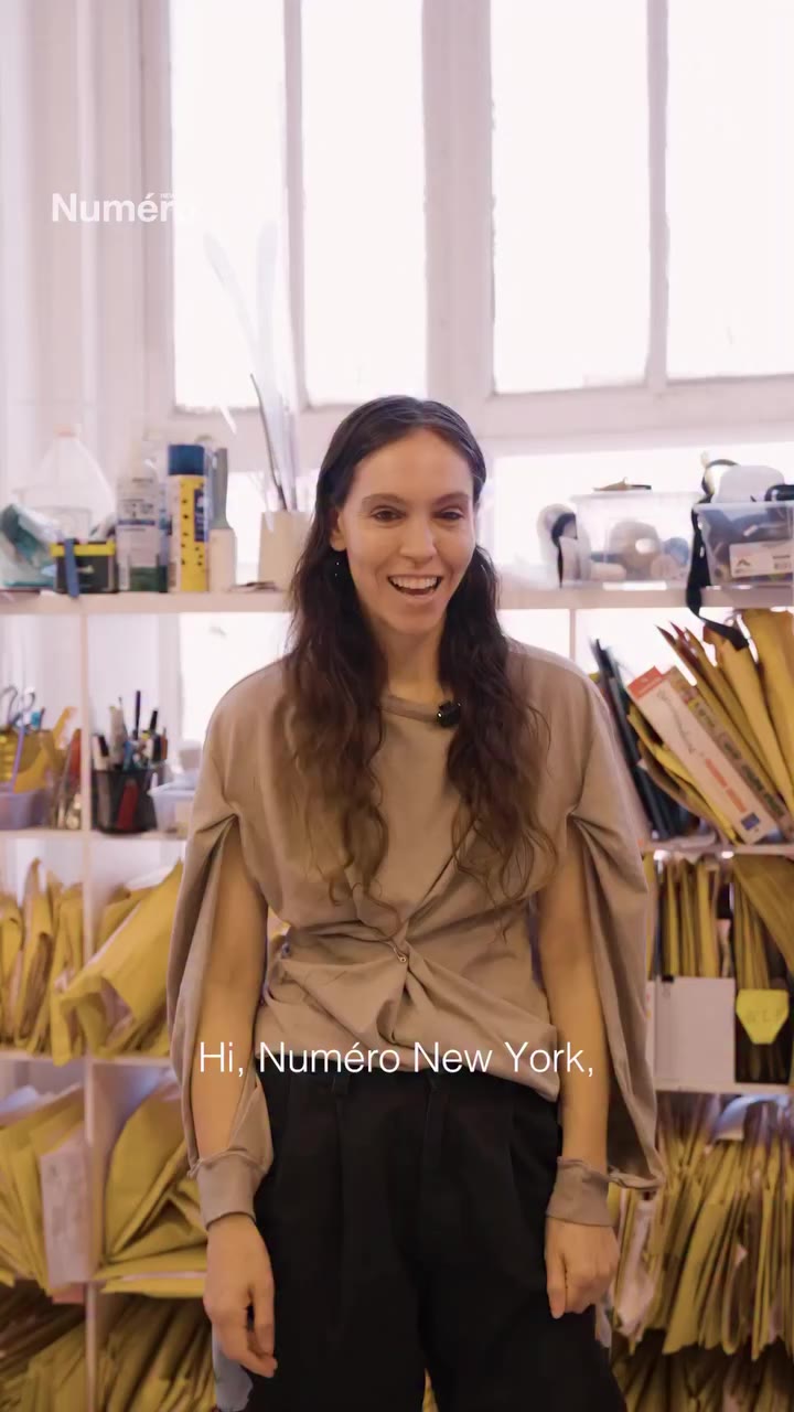 One day before the show, Hillary Taymour @_Collina, the creative force behind…