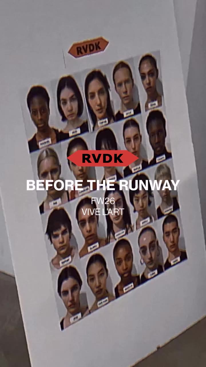Flashback to backstage of @ronaldvanderkemp AW26 couture @hautecoutureweek…