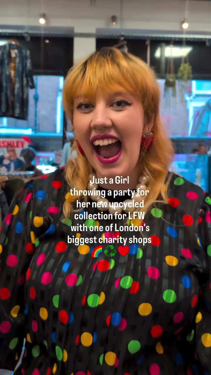 I still can't believe this happened 🥹✨❤️ I threw a private view + LFW launch…