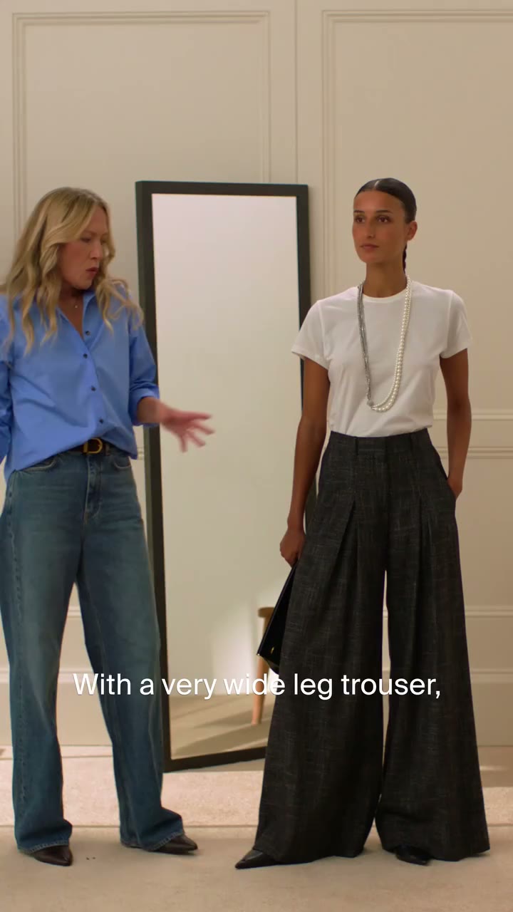 Styling The Very Wide-Leg Trouser; here’s how to get more mileage out of our…