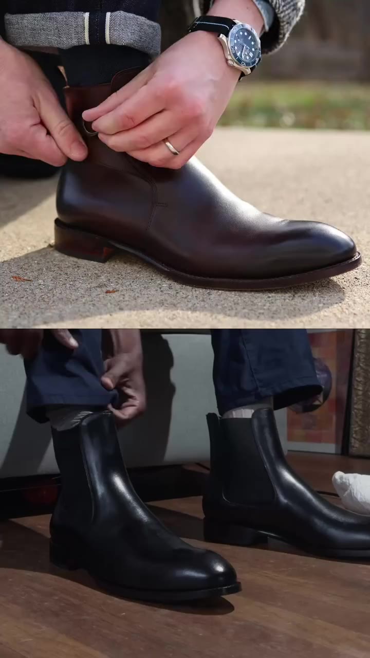 Get ready for the compliments when you wear the Bolton and the Douglas Boots…