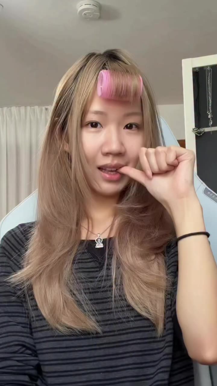 another hair transition ^_^ - - #haircuttransformation #purplehair…