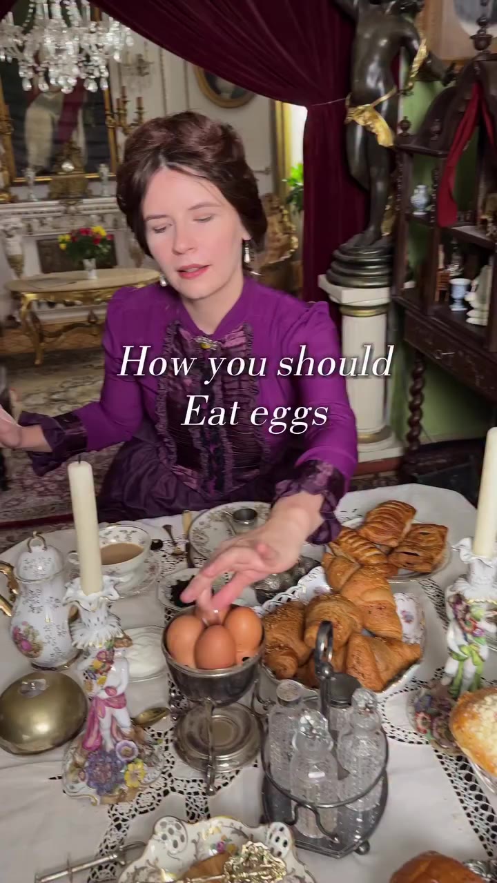 Did you know Victorians had special scissors just for eating eggs? 🥚✂️ Add a…
