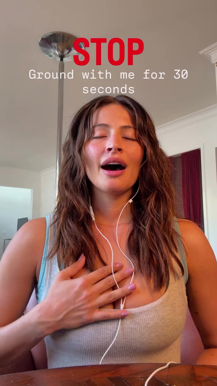 Take a second and breathe with me . . #stillness #grounding #breathwork
