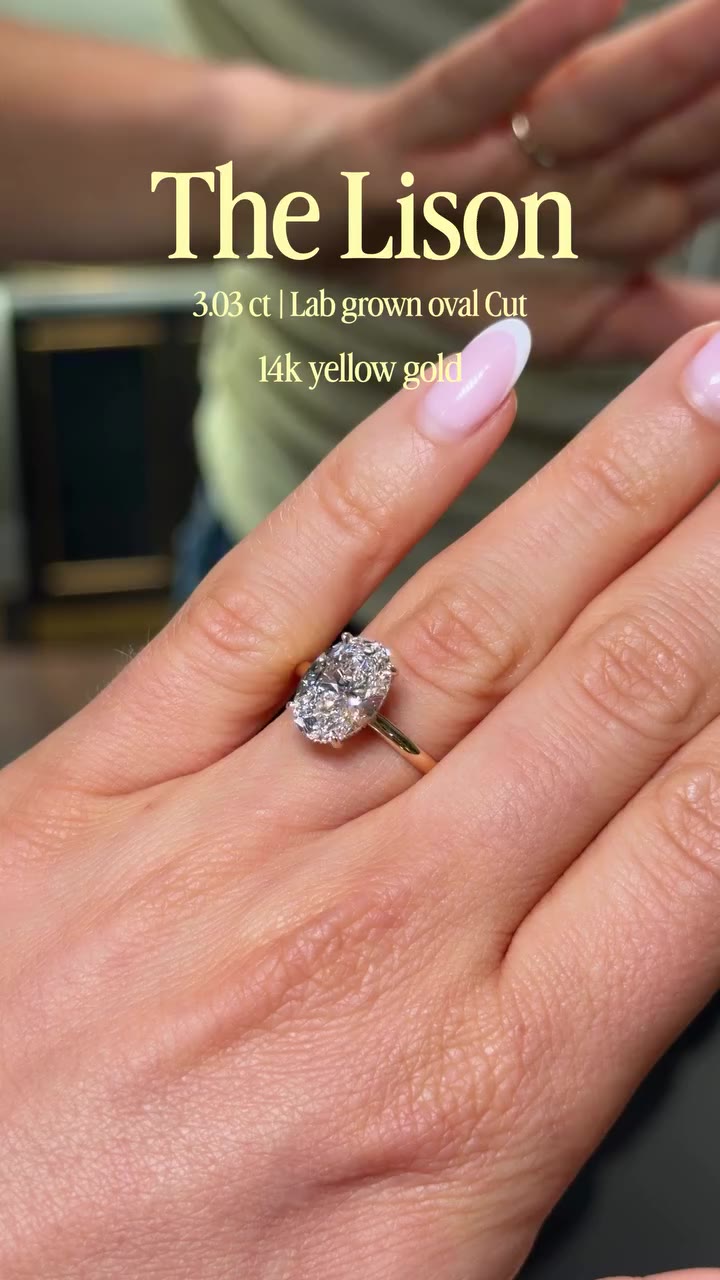 The Lison | Oval Cut | 3.03ct