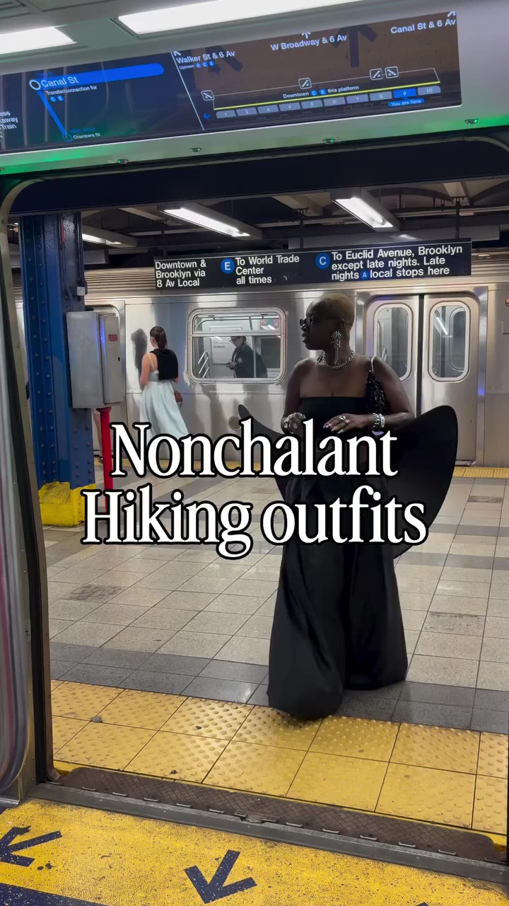 A super basic hiking fit you know #whimsicalfashion #streetstyle