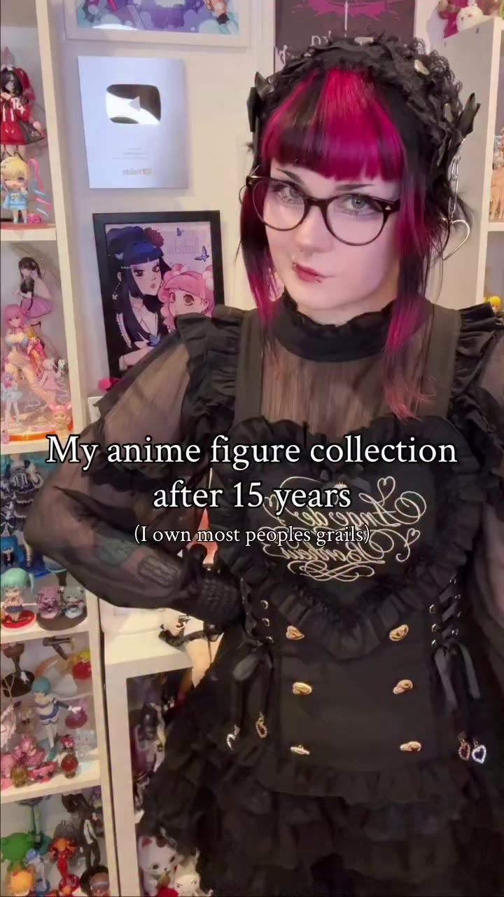 Here is a very small look at my anime figure collection after 15 years in the…