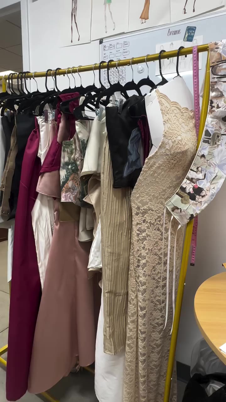 MLE is making its NYFW runway debut ✨ A little behind the scenes from my visit…