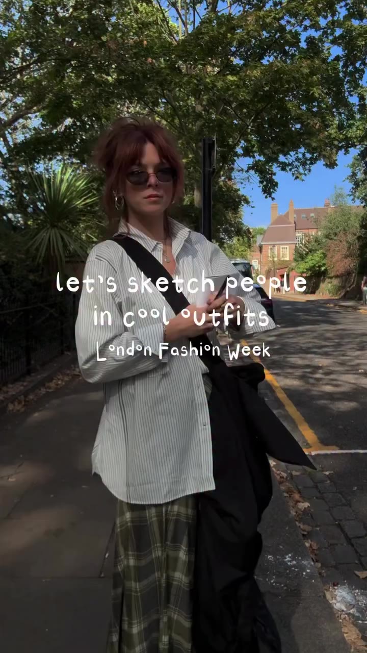 I love sketching cool people in cool outfits, and few are cooler than during…