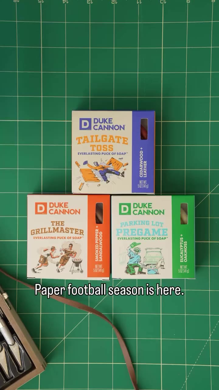 If you ever got yelled at for making paper footballs in class, we have the…