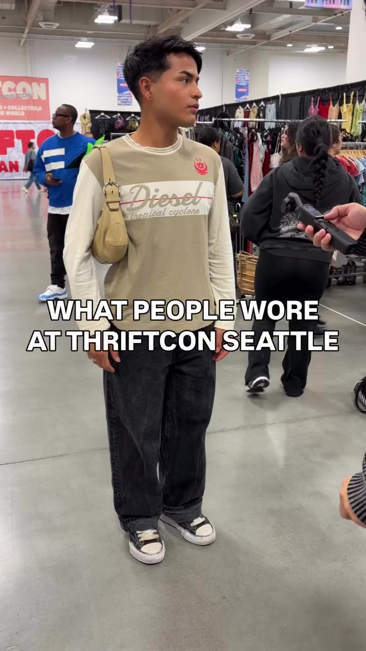 OUTFITS WE SAW AT THRIFTCON SEATTLE 🔥🧍🧍‍♀️ EVERYONE CAME CORRECT WITH THE…