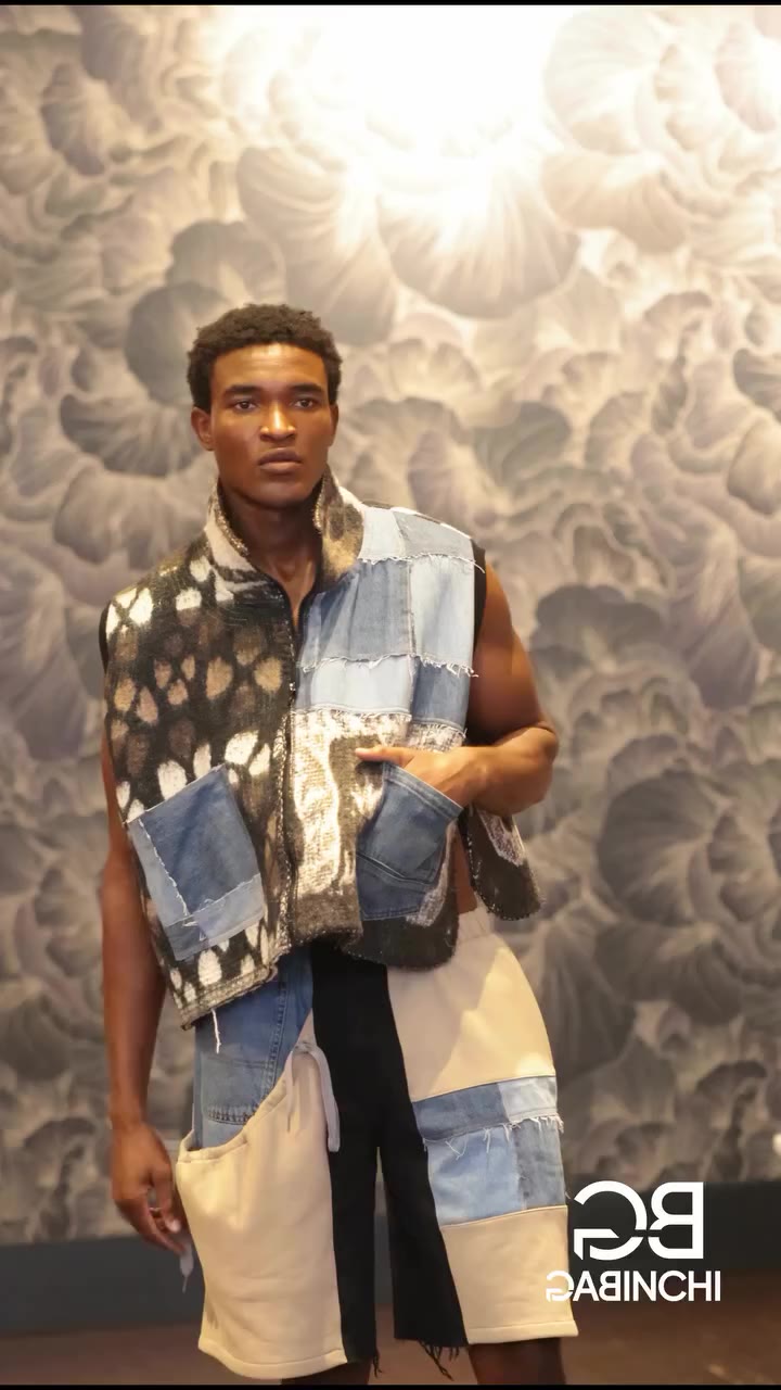 A UNIQUE VISION @gabinchipe presents an interpretation of dystopian fashion…