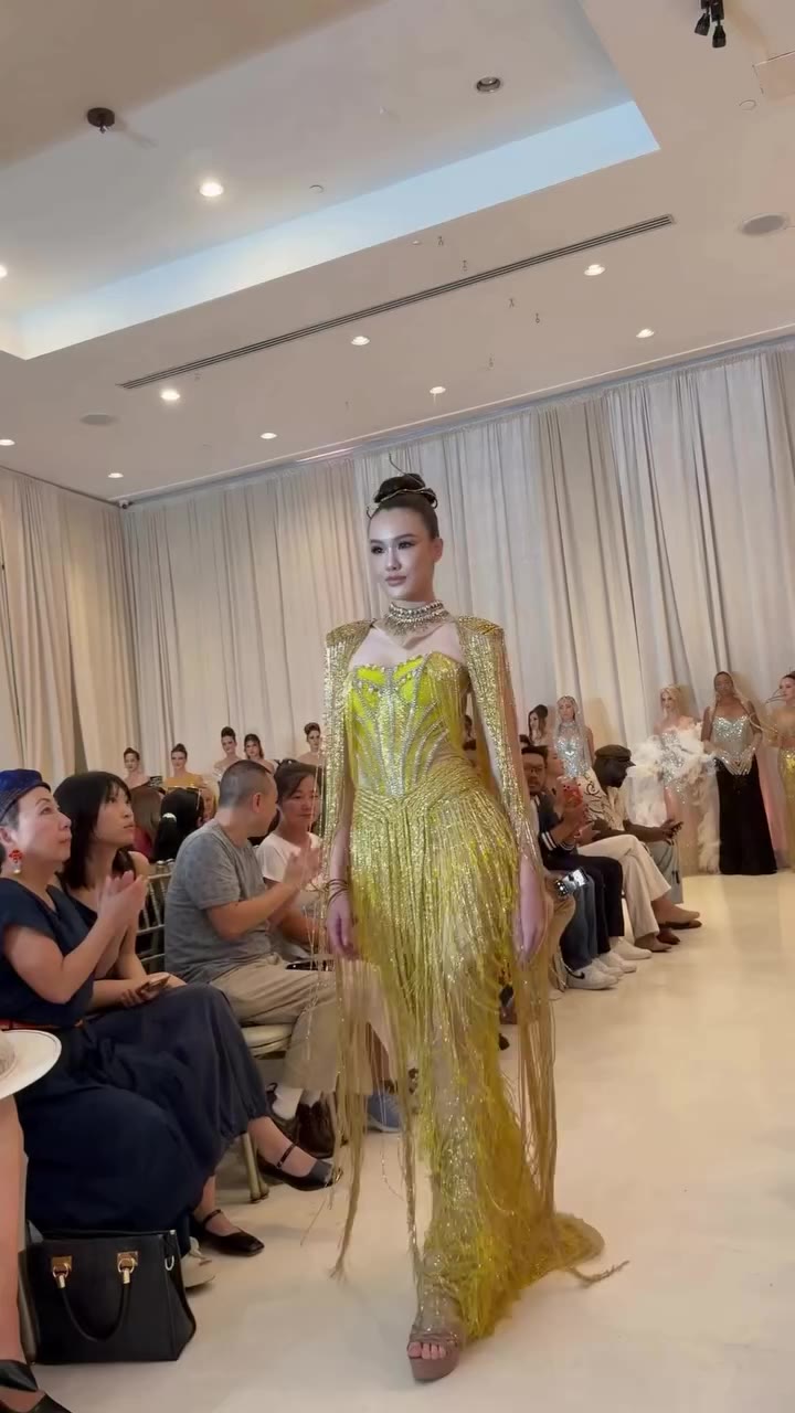 A moment on the runway ✨ Hair by George Esper | Elie Esper Salon & Bridal…