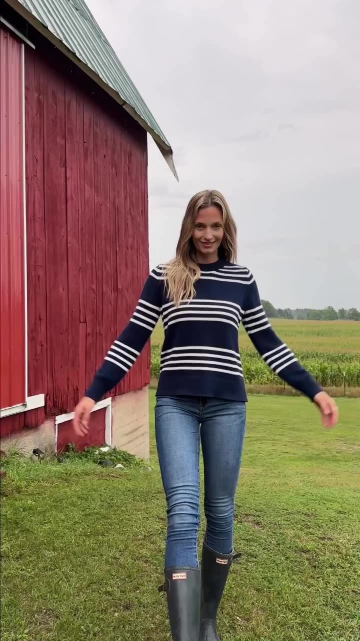 Your first look at fall sweaters. Classic, polished, and made from 100%…