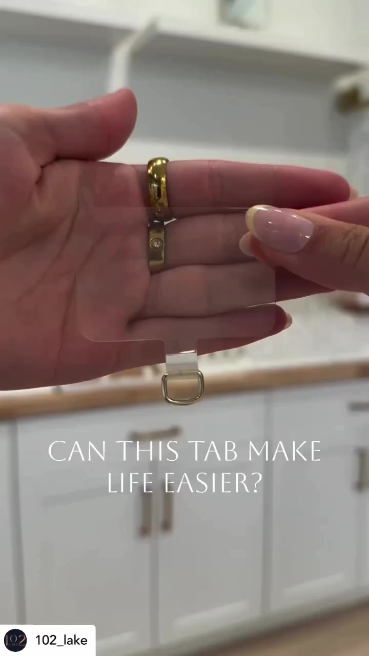 Add a pretty chain, clip on your wallet, and suddenly your phone is doing a…