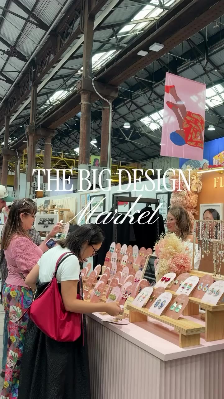 DAY TWO 💛 @bigdesignmarket We’re back for another beautiful day at The Big…