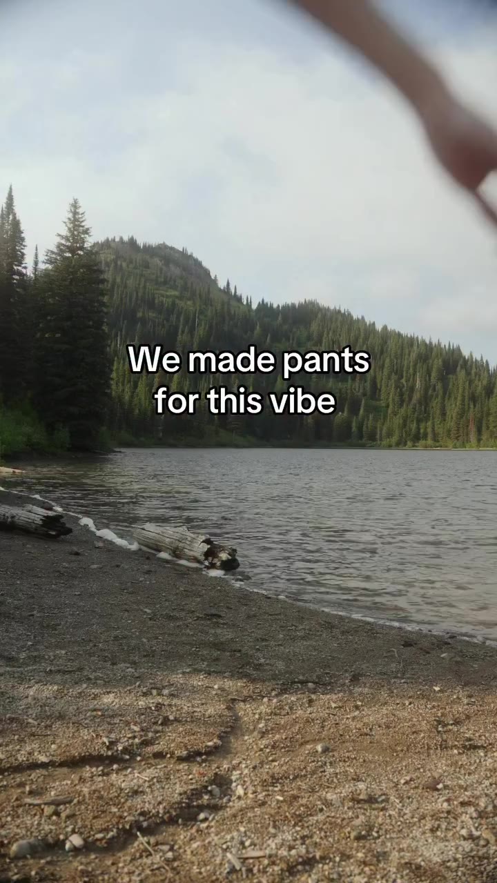 The perfect pants for a slower hike #strawberrylake #montana