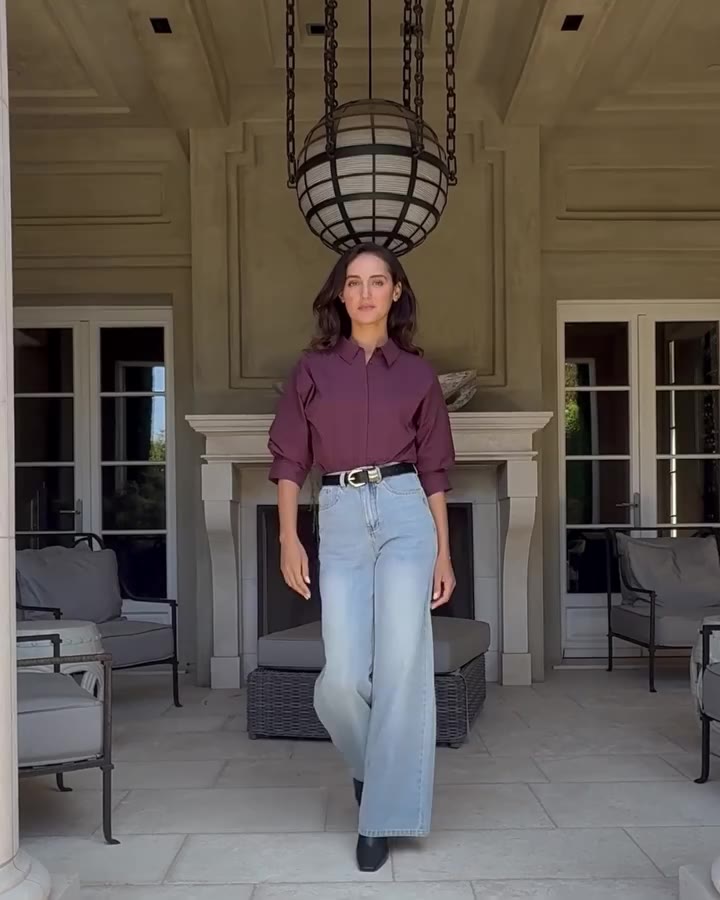 Friday calls for something easy to wear and easy to style. 🍷