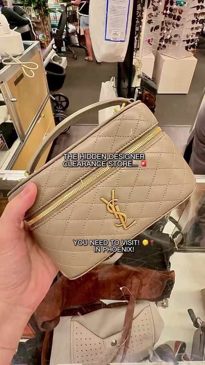 I literally blinked twice when I saw this on the rack! 🤯 Finding a YSL bag at…