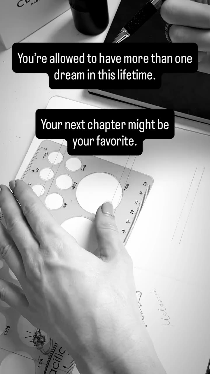 I think we spend so much of our lives believing we have to choose one path and…
