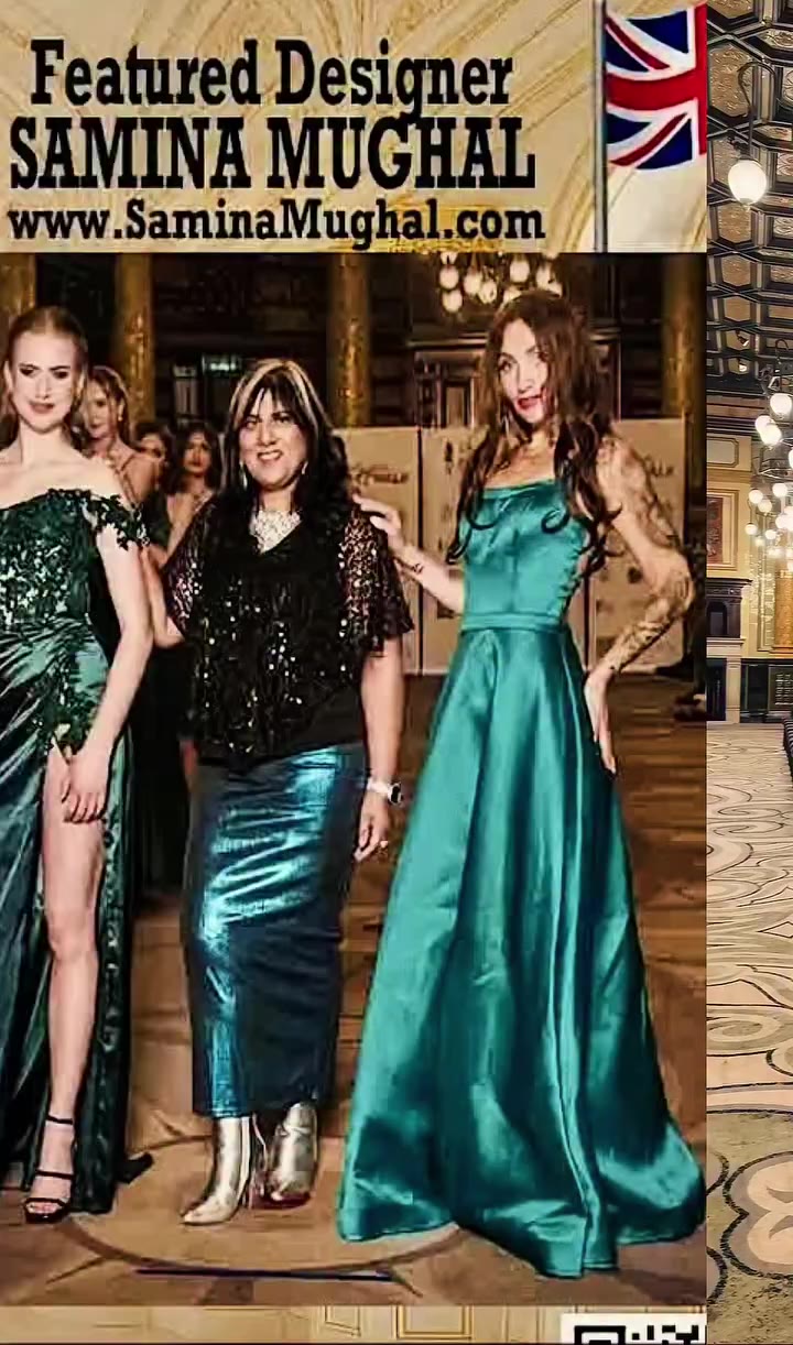 LONDON rises for Samina Mughal once more. A new Couture collection arrives in…