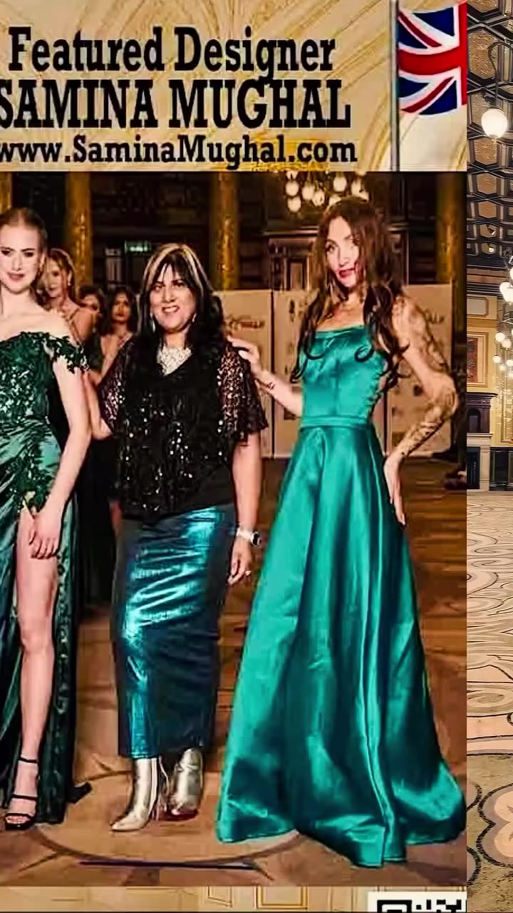 LONDON rises for Samina Mughal once more. A new Couture collection arrives in…