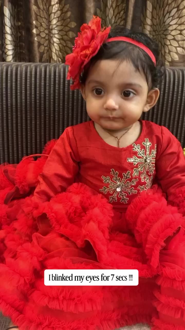 I blinked my eyes for 7 seconds and you are 7 years old my little doll 💕💕…