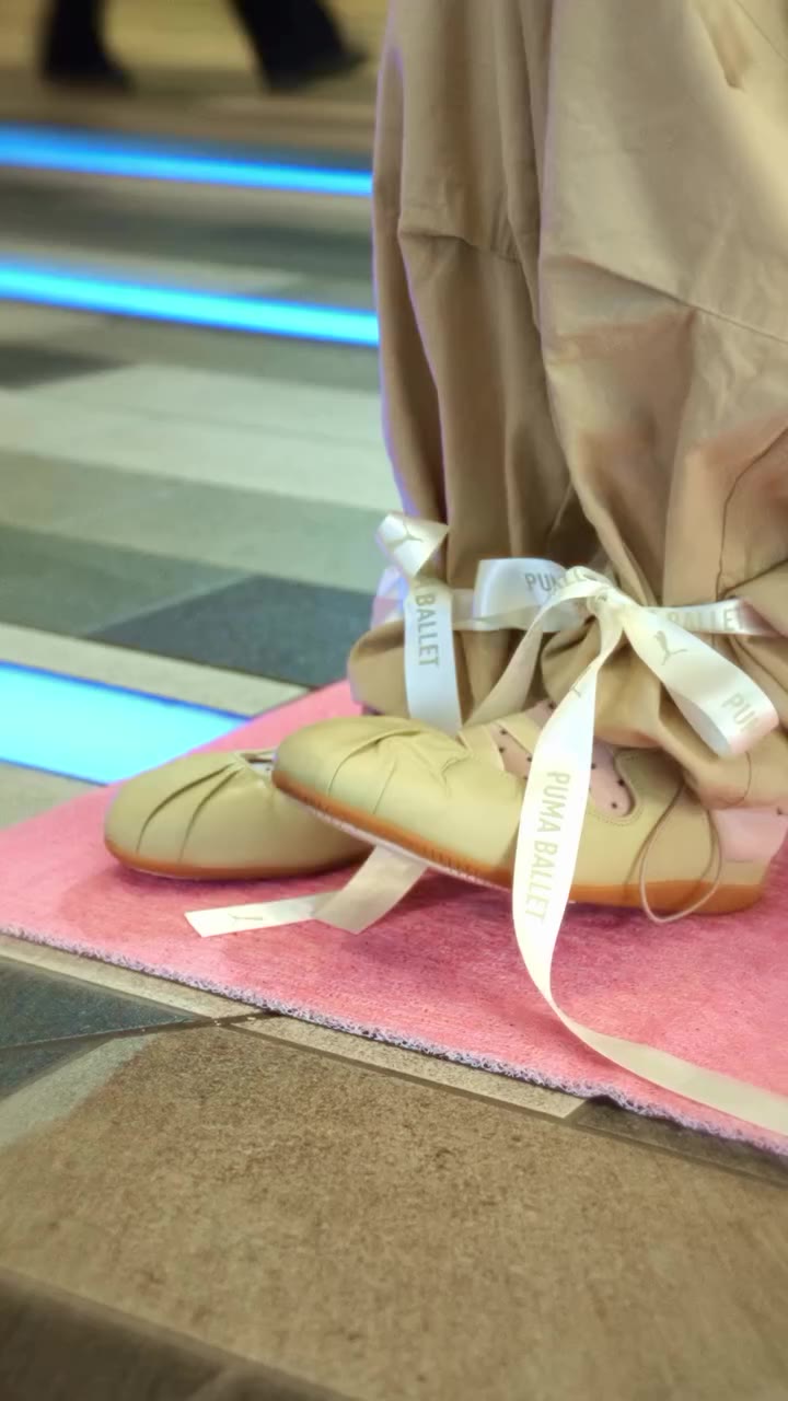 .​ PUMA BALLET RIBON WALL EVENT🩰🎀​ STYLING CHECK.​…