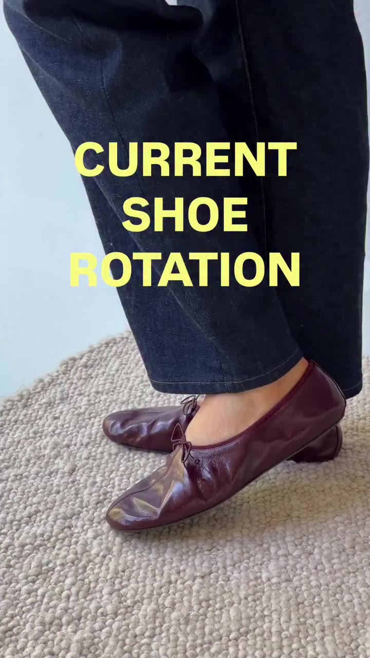 My current shoe rotation 💛🎀🧚