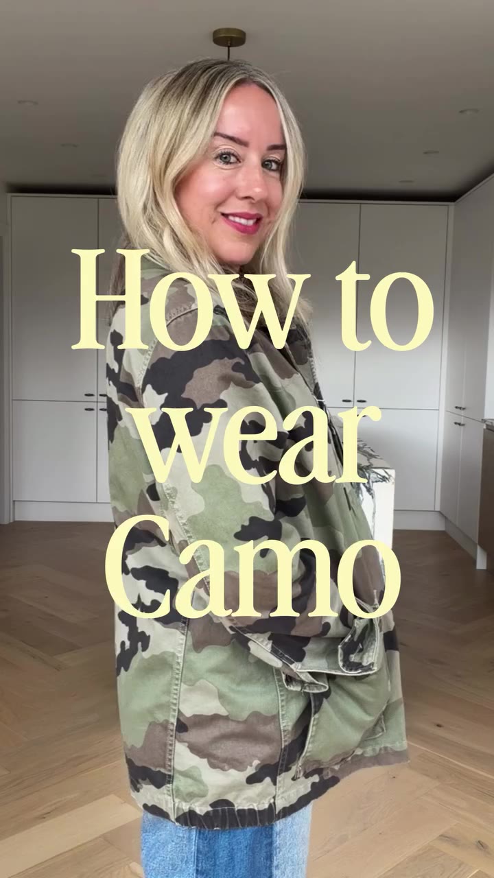 Camo is having a moment but I’ve always loved it 🥰 As a personal stylist…
