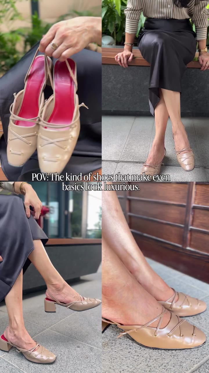 Some outfits don't need much—just the right pair to make everything look…