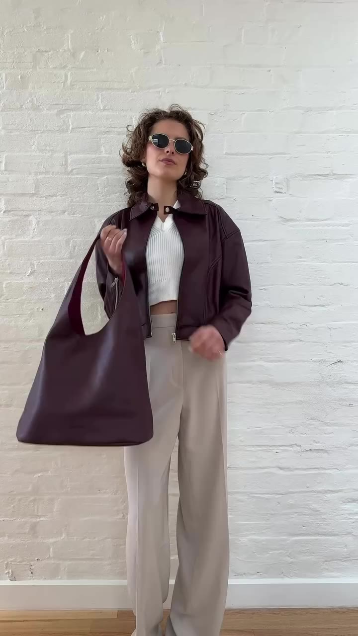 Switch the outfit. Switch the shade. All the ways to wear Lola slouch tote…