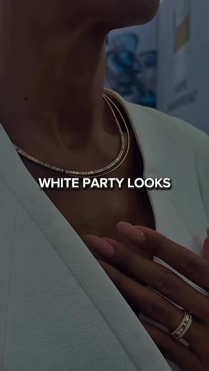 White Party Looks 🤍✨ Elegant, cool oder mit einer Extraportion Glitzer? Wir…
