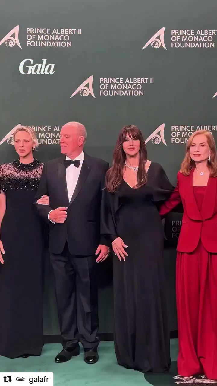 ❤️ Such a wonderful Gala of the 20th Anniversary of Prince Albert II of Monaco…