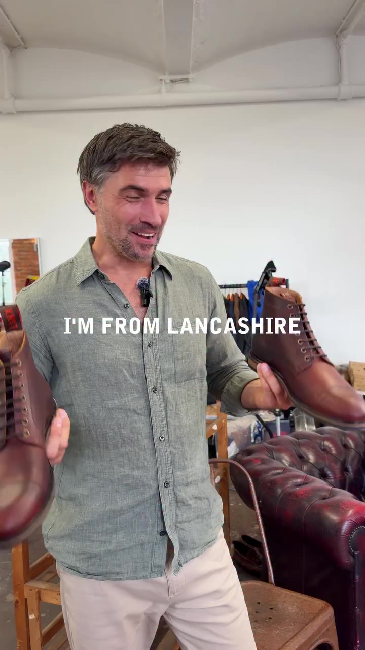 “I’m from Lancashire, so I’ve got a bit of a soft spot for this brand.” Behind…