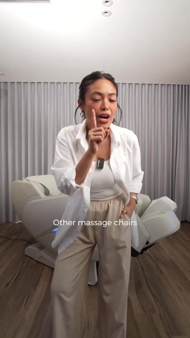 Your massage chair shouldn’t have to guess where your body needs attention…