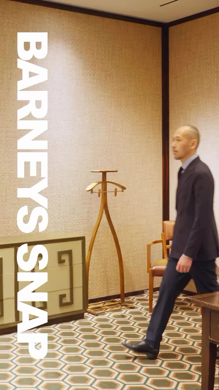 . BARNEYS NEW YORK "NEW STANDARD SET UP" 軽やかな着心地でありながら、着た瞬間にビシッと決まる＜バーニーズ…