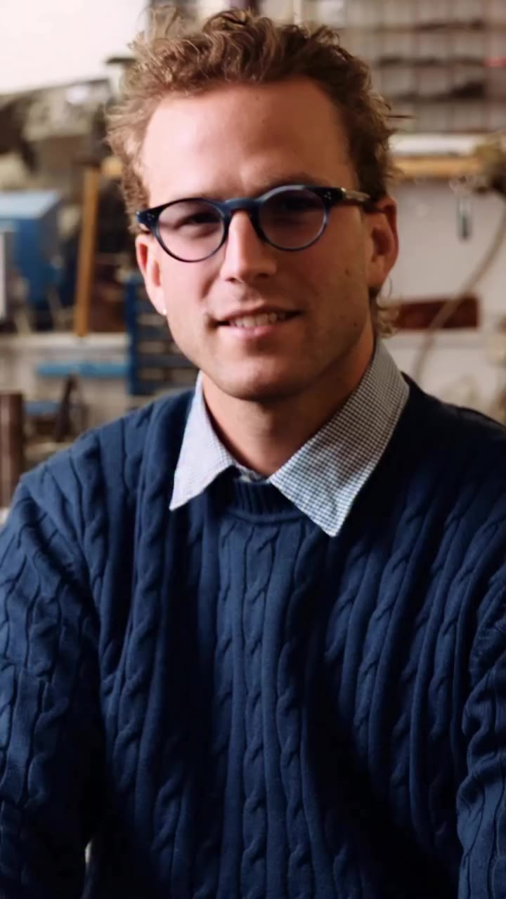 Quality you can feel. From handcrafting spectacles to choosing what he wears…