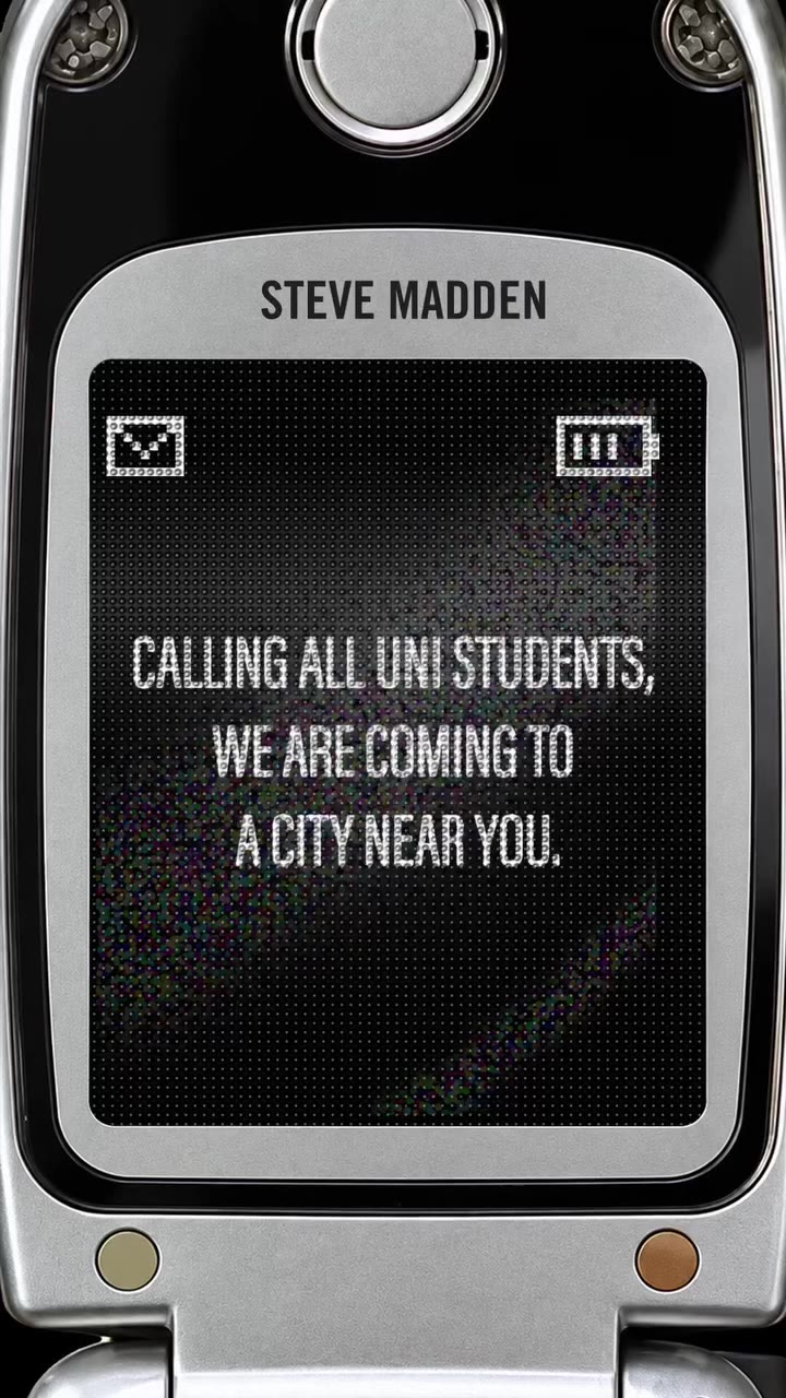 Something big, yellow and very Steve Madden is coming to campus…🚌 Leeds…