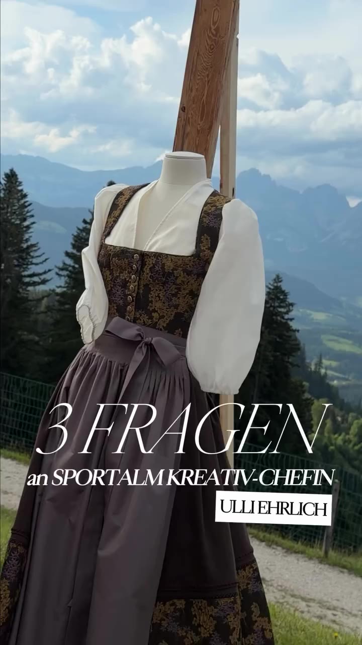 Wiesn-Season ist offiziell eröffnet!🥨 Wir haben @sportalm_kb Chefdesignerin…