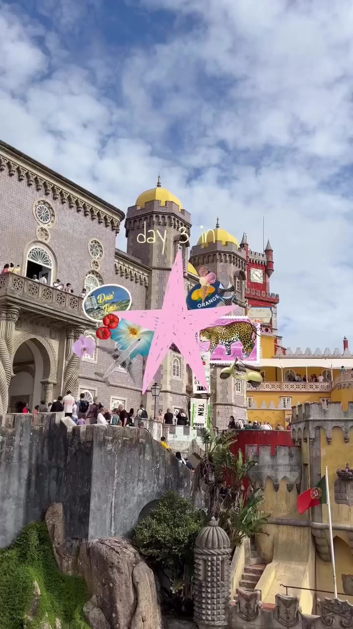 🏰🌴LISBON: How to spend the day in Sintra - an actual fantasy realm near…