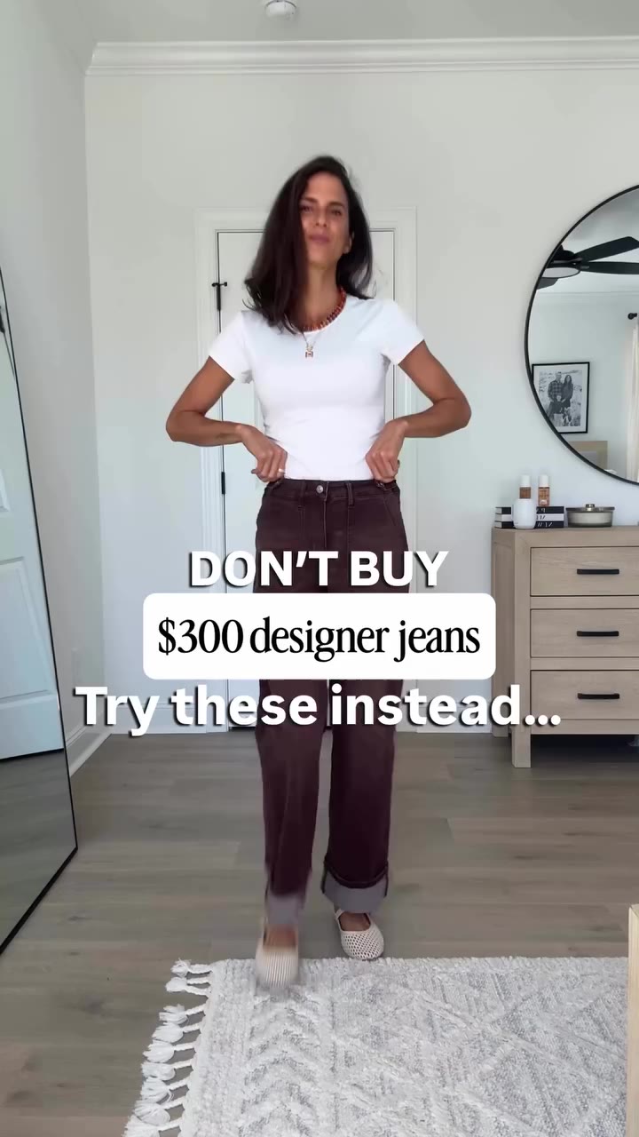 Comment JEANS and I’ll send you the link 🤎 If you love the look of the $300…