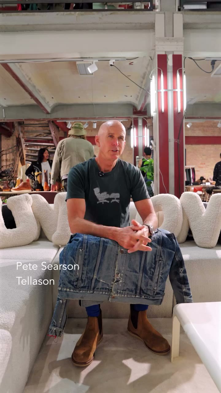 Pete showing off his favorite piece! THE UNION - A Place For Good Business…
