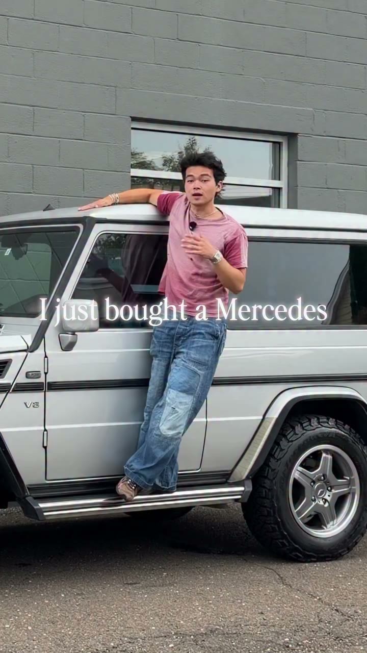 I just bought a Mercedes G-Wagon! This is my new-to-me 1999 Mercedes-Benz G…