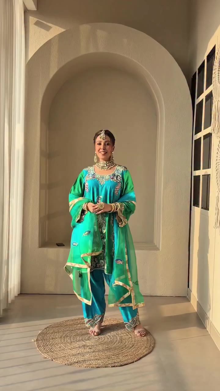 Mor de rang, resham di chaal, te Punjabi ada ✨ Ban morni, ban morni, jivein…