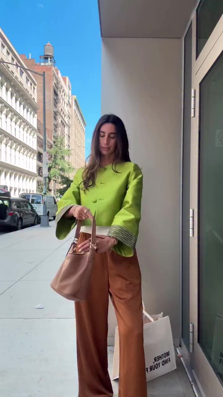 your sign to add this shade of green to your wardrobe 💚 comment ‘chartreuse’…