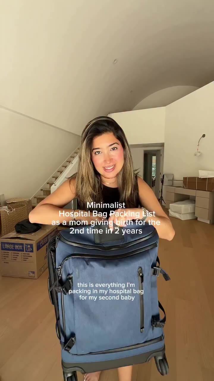 MINIMALIST Hospital Bag Packing List: Linked on ShopMy: @tumitravel Carry On…