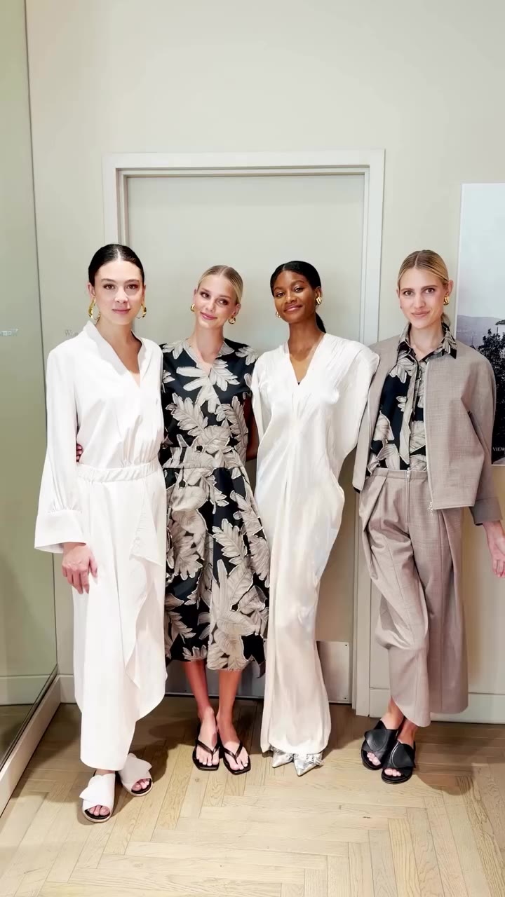 A special visit from the woman behind the collection. ✨ We loved welcoming…